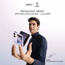 Prior to the UEFA Champions League Final, Oppo Unveils Kaka as Their Brand Ambassador