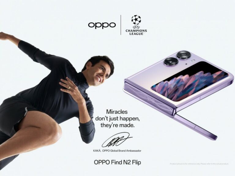 Prior to the UEFA Champions League Final, Oppo Unveils Kaka as Their Brand Ambassador