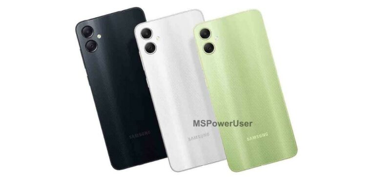 Samsung Galaxy A05 Leaked Images Shows All Colors