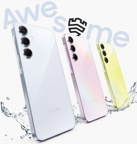 Samsung Galaxy A35 and Samsung Galaxy A55 have Same Designs